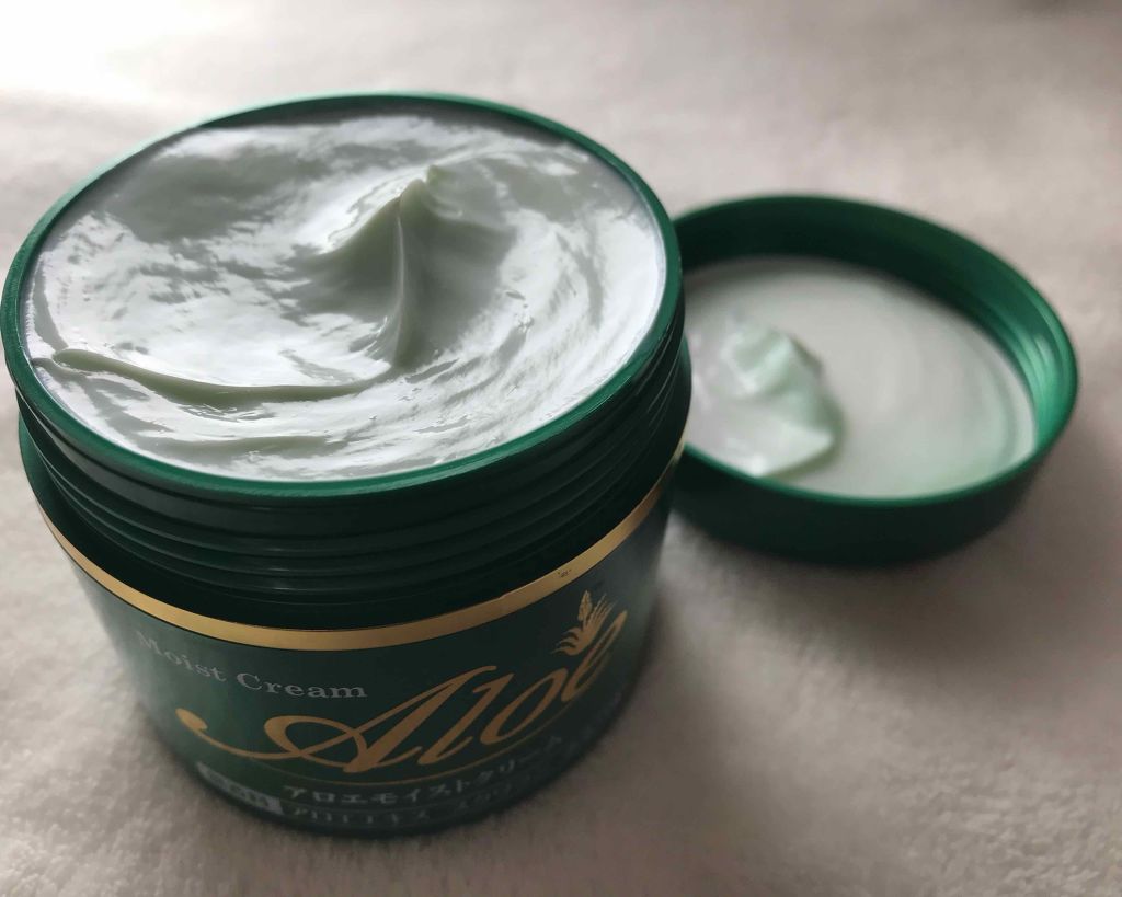 アロエモイストクリーム/井藤漢方製薬/フェイスクリームを使ったクチコミ（2枚目）