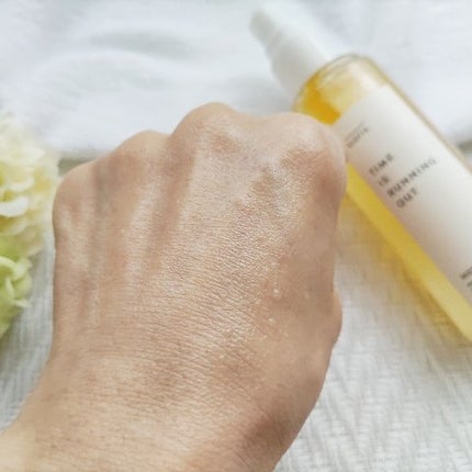 タイム イズ ランニング アウト ミスト/SIORIS/ミスト状化粧水を使ったクチコミ(4枚目)