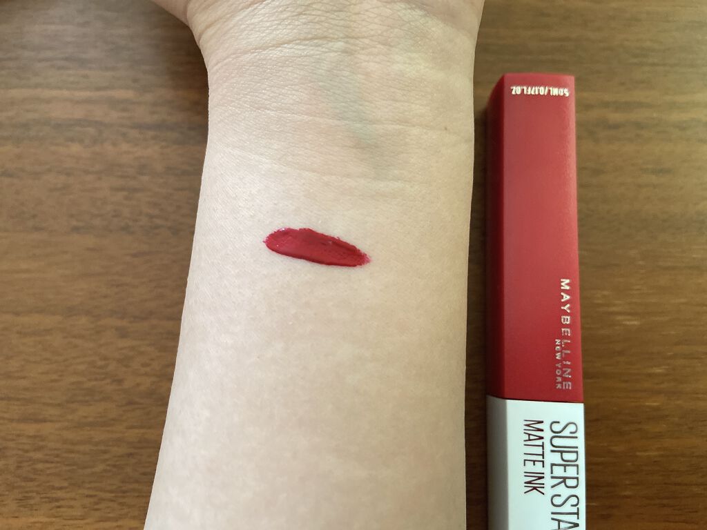 SPステイ マットインク 20/MAYBELLINE NEW YORK/口紅を使ったクチコミ（2枚目）
