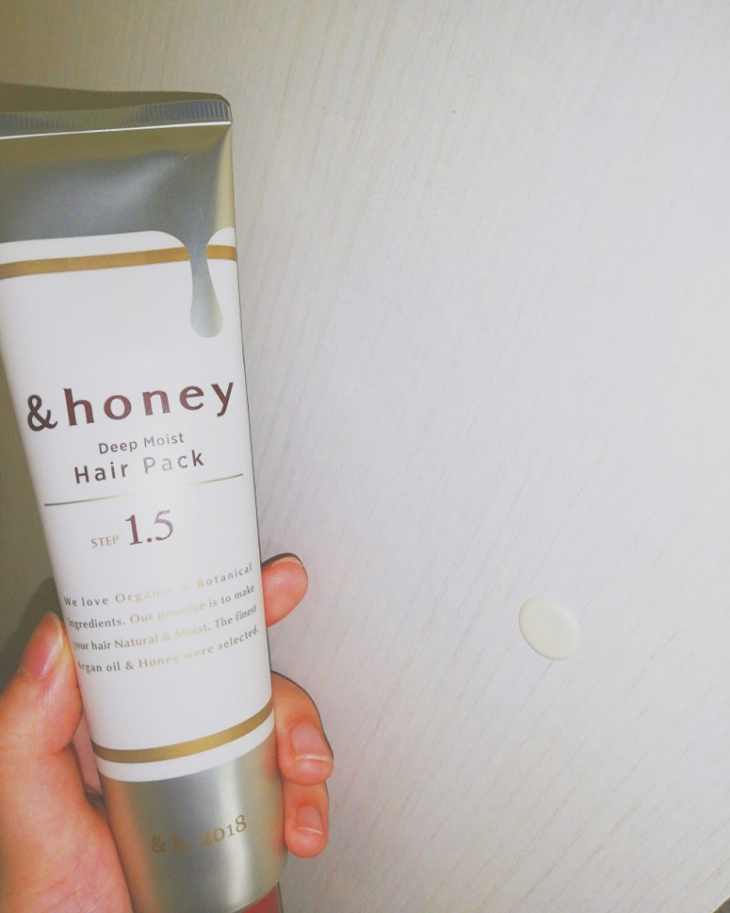 ディープモイスト シャンプー1.0／ヘアトリートメント2.0/&honey/市販シャンプーを使ったクチコミ（1枚目）