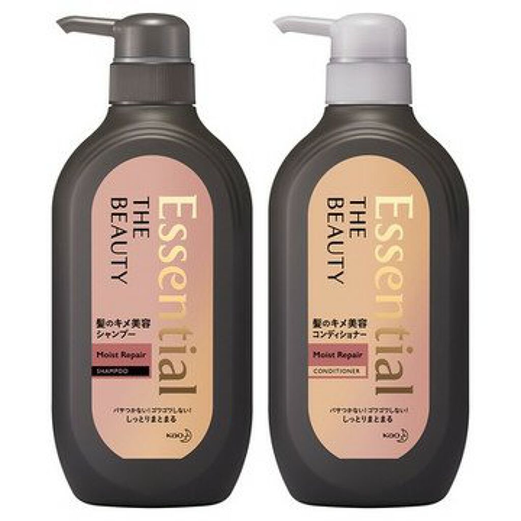 THE BEAUTY 髪のキメ美容シャンプー／コンディショナー＜モイストリペア＞	/エッセンシャル/市販シャンプーを使ったクチコミ（1枚目）
