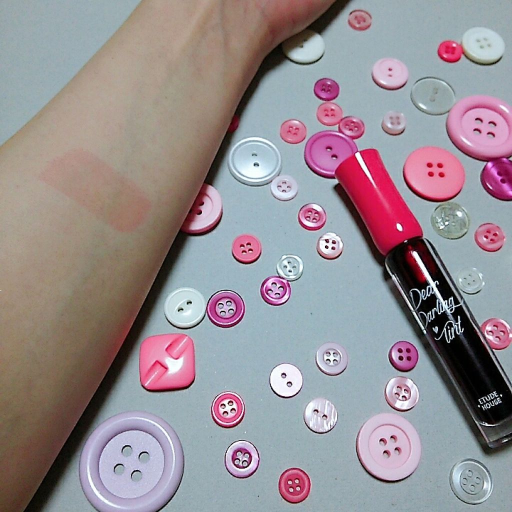 ディアダーリン ウォータージェルティント/ETUDE/リップティントを使ったクチコミ(3枚目)