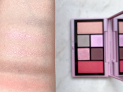 RMK ザ ピンク ハイ アイズ & ブラッシュ パレット /RMK/アイシャドウパレットを使ったクチコミ(2枚目)