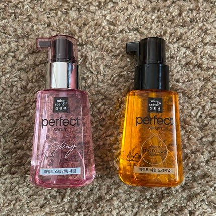 パーフェクト セラム オリジナル/miseenscene/ヘアオイルを使ったクチコミ(1枚目)