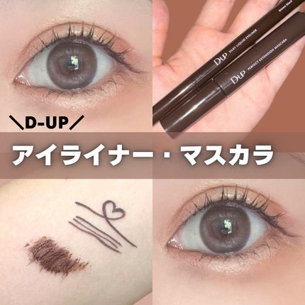 シルキーリキッドアイライナーWP/D-UP/リキッドアイライナーを使ったクチコミ(1枚目)