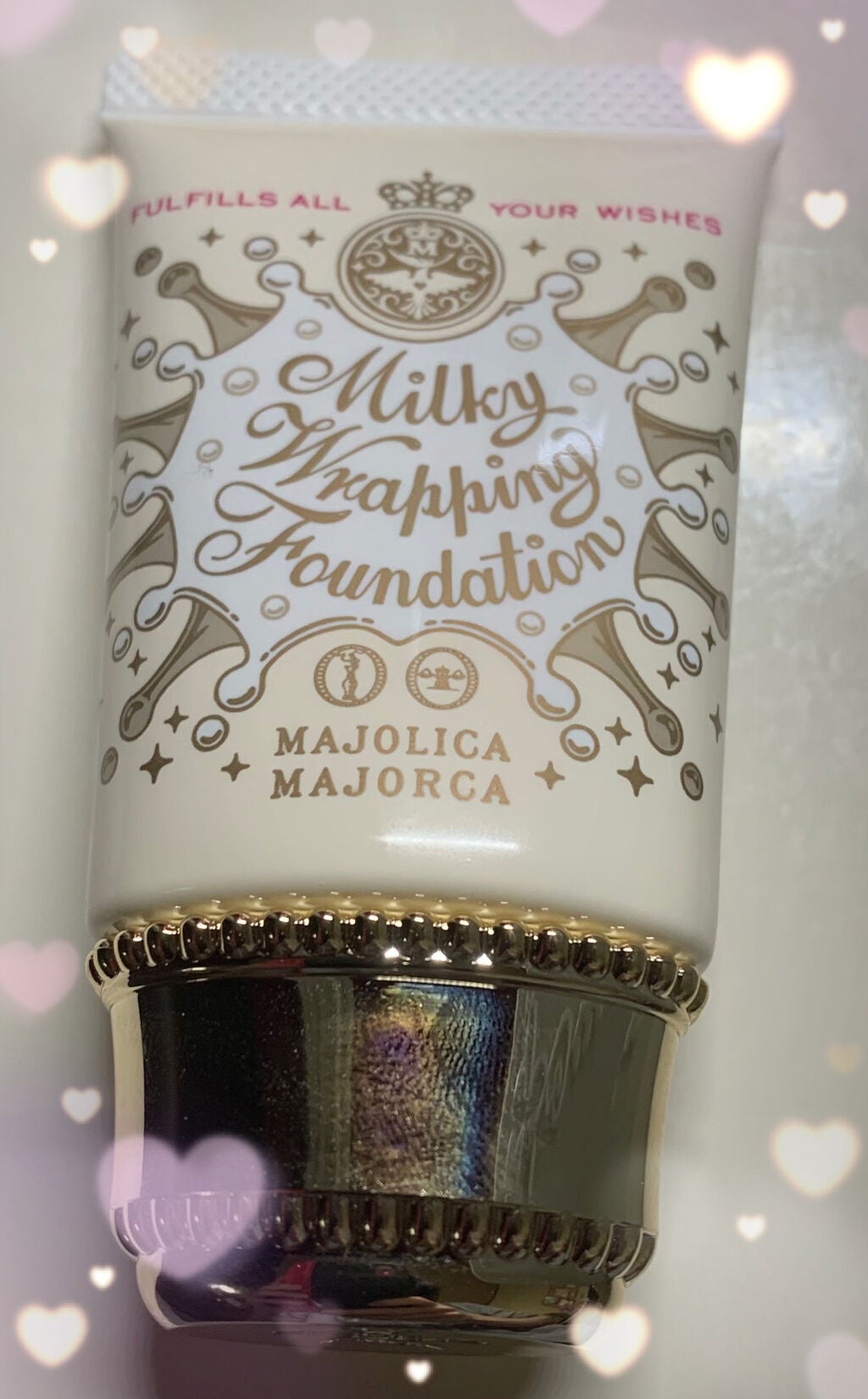 ミルキーラッピングファンデ/MAJOLICA MAJORCA/リキッドファンデーションを使ったクチコミ(2枚目)