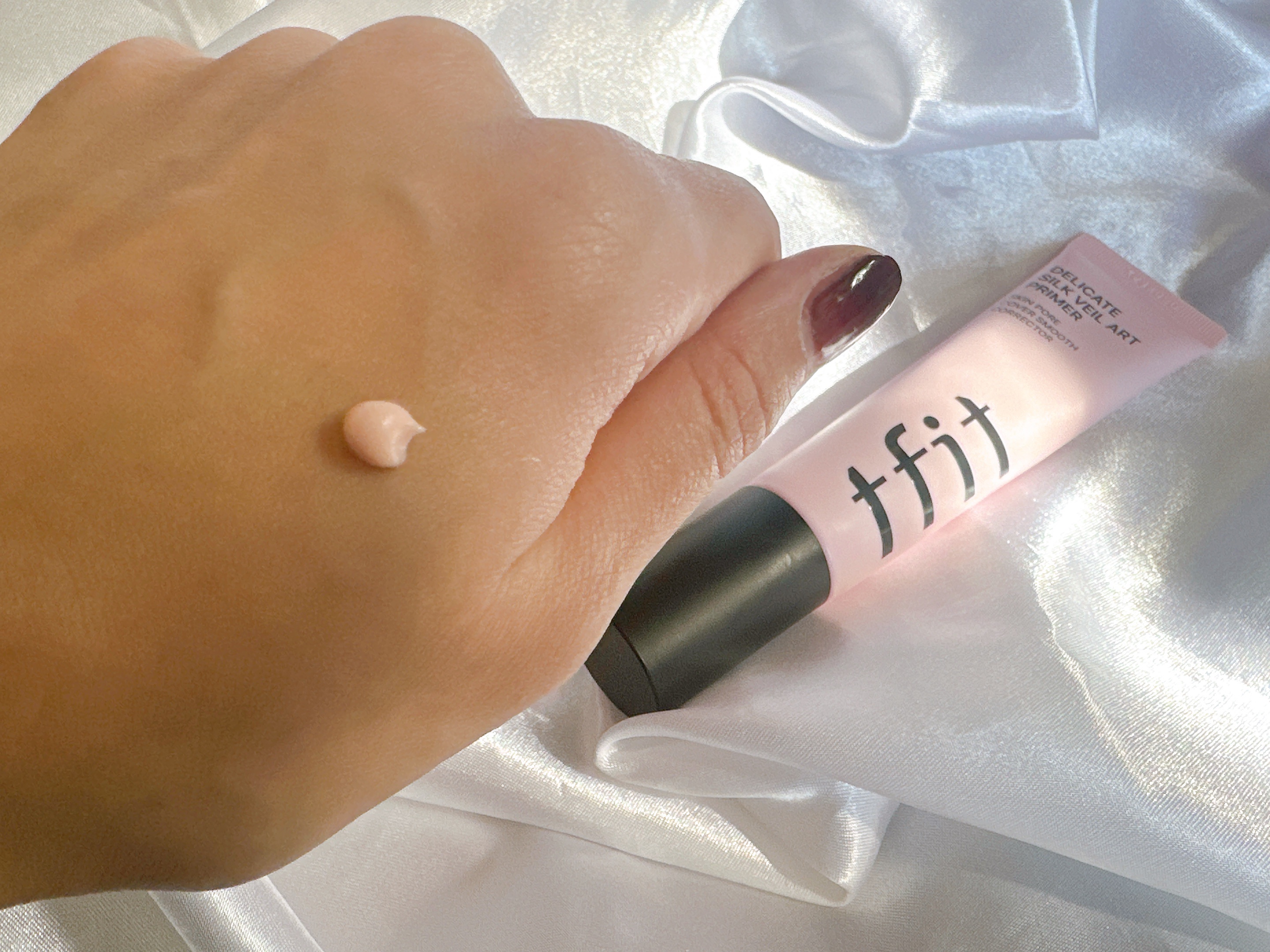 デリケートシルクベールアートプライマー/TFIT/化粧下地を使ったクチコミ（2枚目）