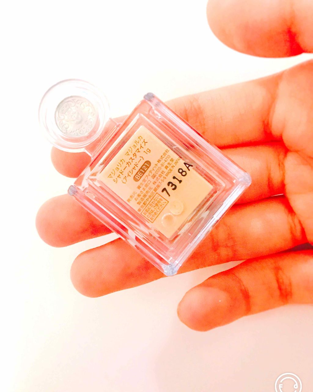 シャドーカスタマイズ/MAJOLICA MAJORCA/単色アイシャドウを使ったクチコミ(3枚目)