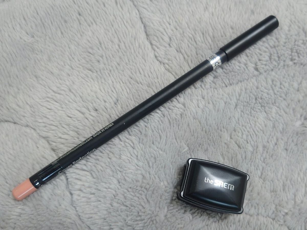 カバーパーフェクション コンシーラー ペンシル/the SAEM/ペンシルコンシーラーを使ったクチコミ(2枚目)