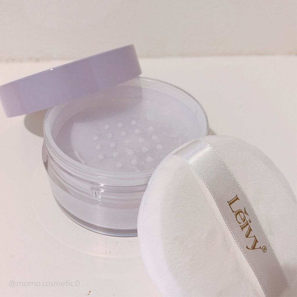 フレグランス ボディ＆フェイスパウダー ラベンダー 23g/Leivy/ルースパウダーを使ったクチコミ（2枚目）