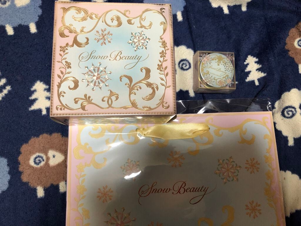 スノービューティー ホワイトニング スキンケアパウダーP2021		/スノービューティー/プレストパウダーを使ったクチコミ(1枚目)