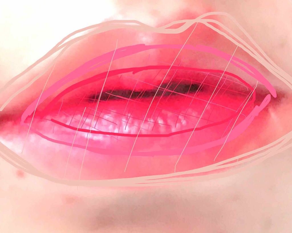 ディアダーリン ウォータージェルティント/ETUDE/リップティントを使ったクチコミ（2枚目）