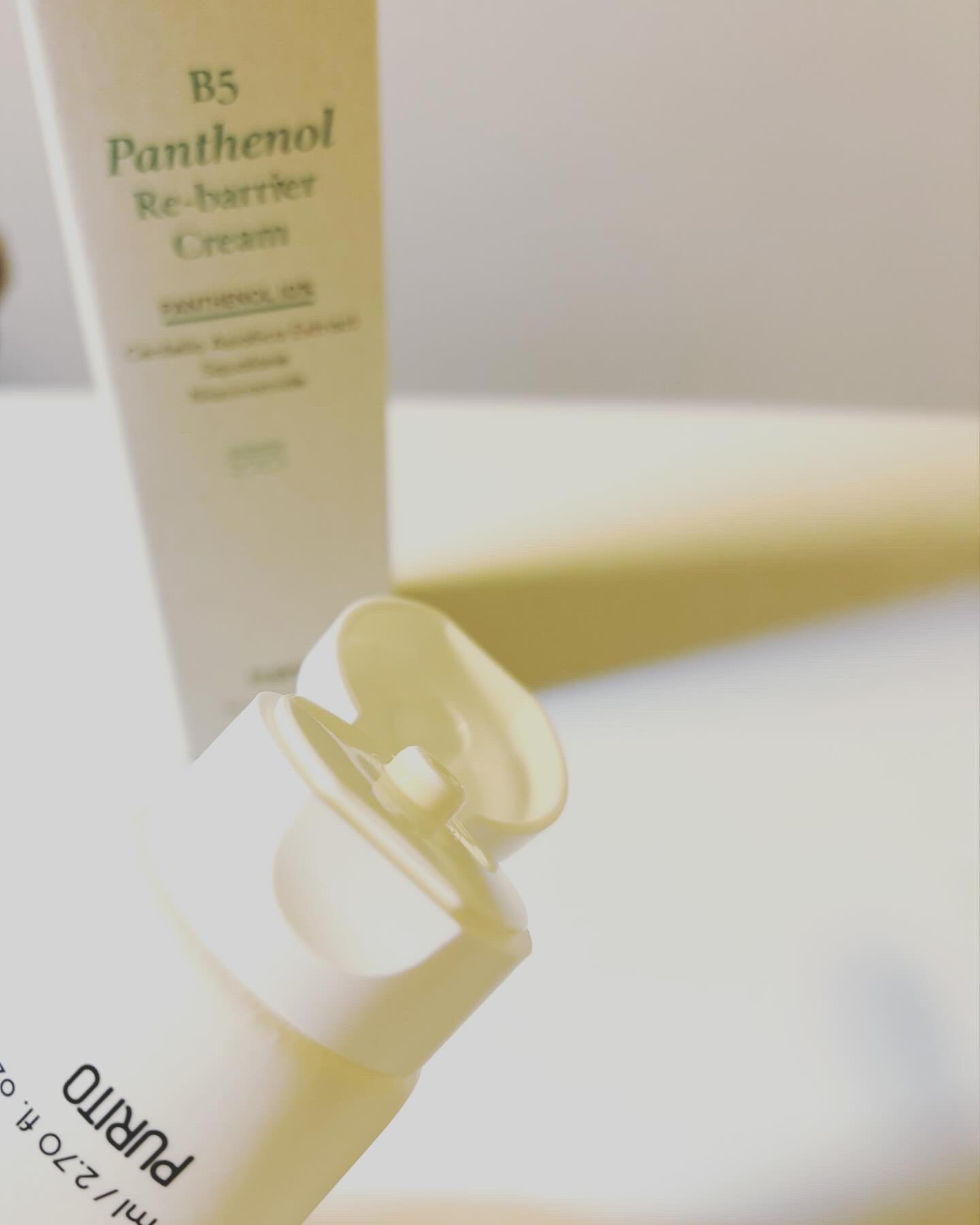 B5パンテノールリバリアクリーム/PURITO/フェイスクリームを使ったクチコミ（3枚目）