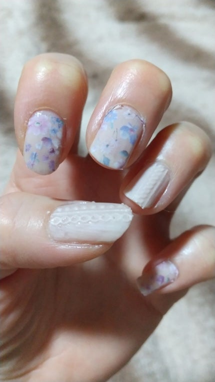 しずくネイルシール/キャンドゥ/ネイルシールを使ったクチコミ(2枚目)