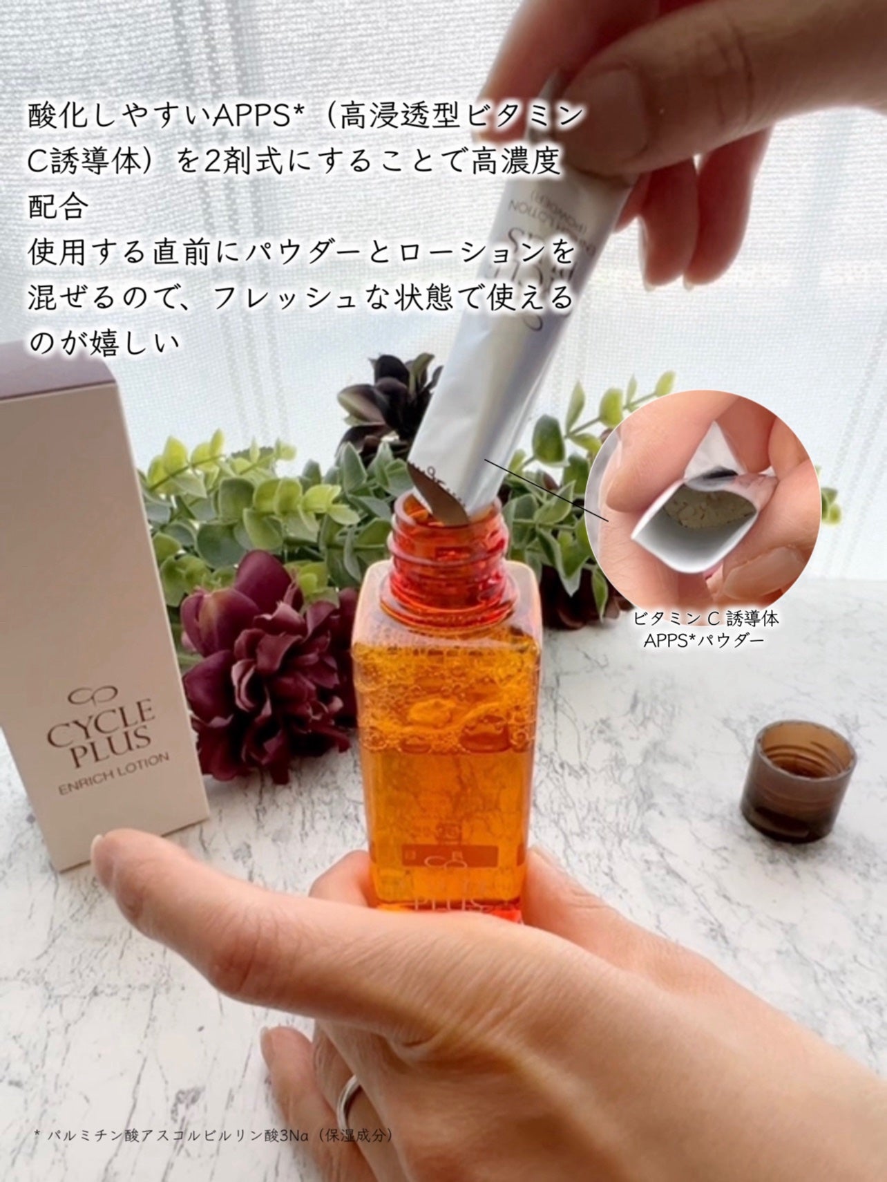 エンリッチ ローション/サイクルプラス/化粧水を使ったクチコミ(2枚目)