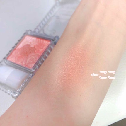 グロウフルールチークス/キャンメイク/パウダーチークを使ったクチコミ(2枚目)