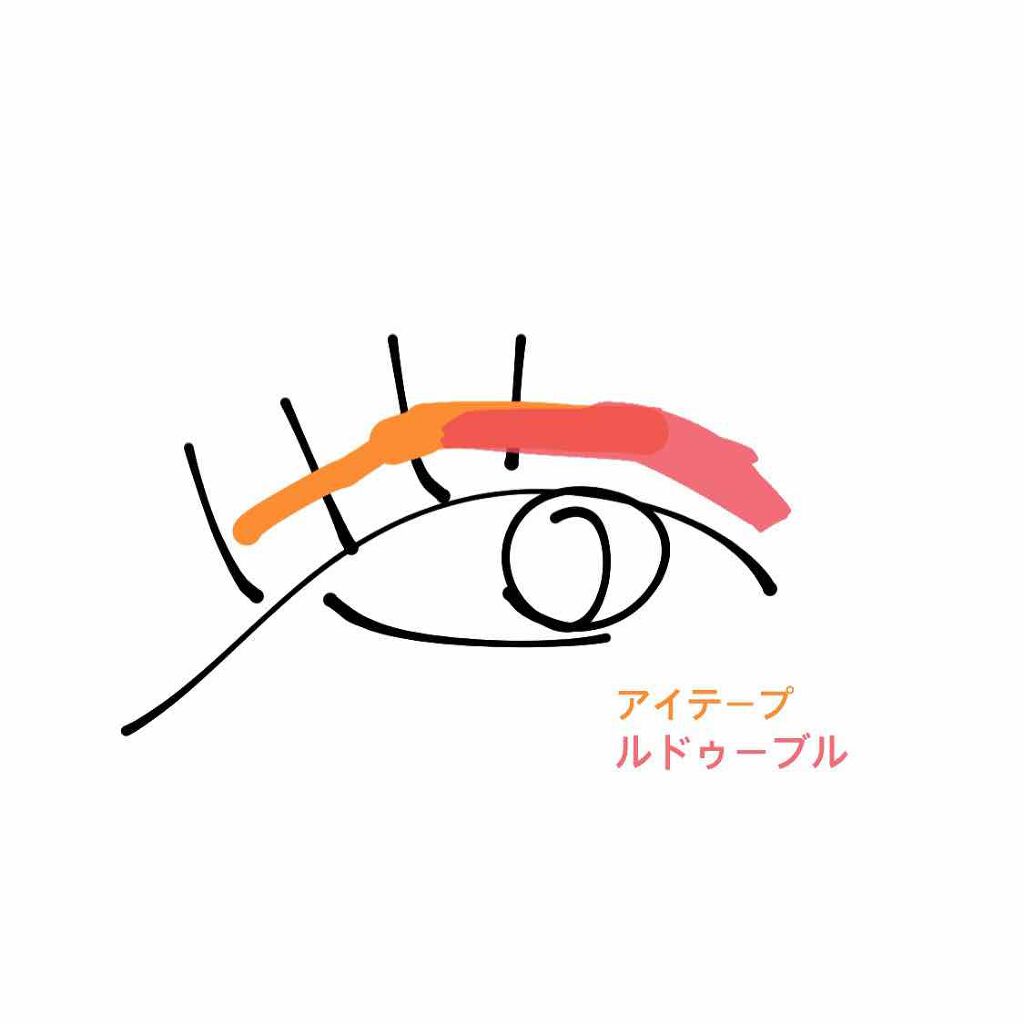 ルドゥーブル/ルドゥーブル/二重まぶた用アイテムを使ったクチコミ(4枚目)