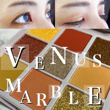 VenusMarble 9色アイシャドウパレット/Venus Marble/アイシャドウパレットを使ったクチコミ（1枚目）