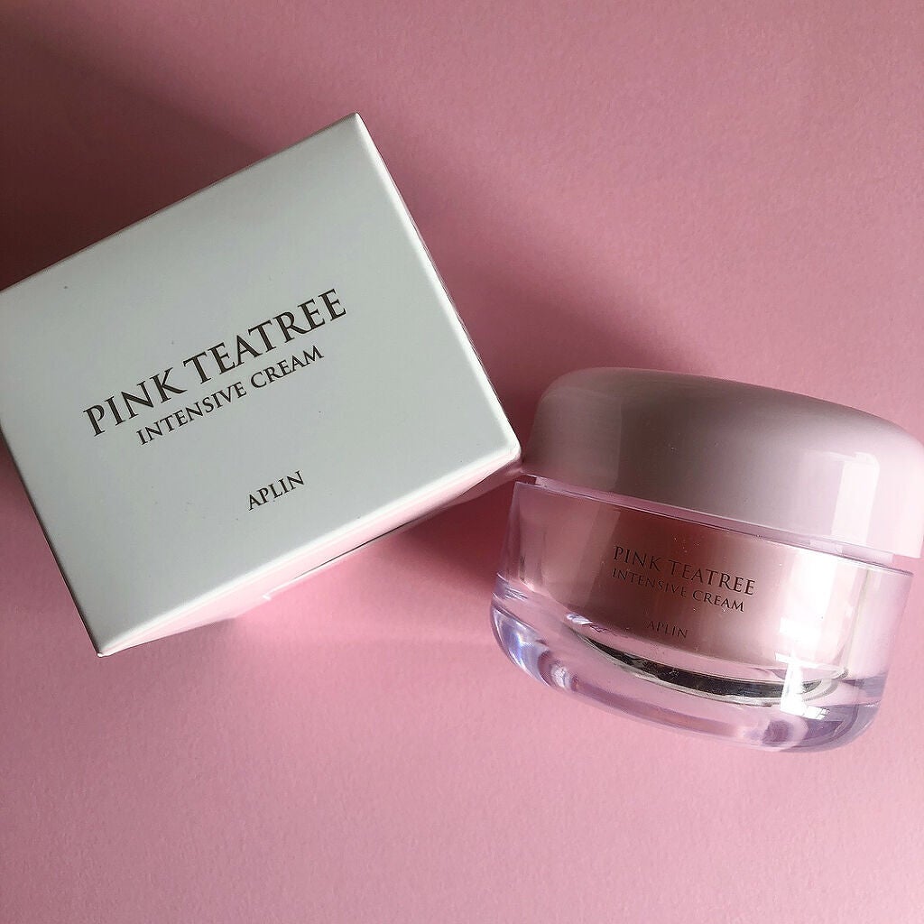 ピンクティーツリークリーム/APLIN/フェイスクリームを使ったクチコミ(2枚目)