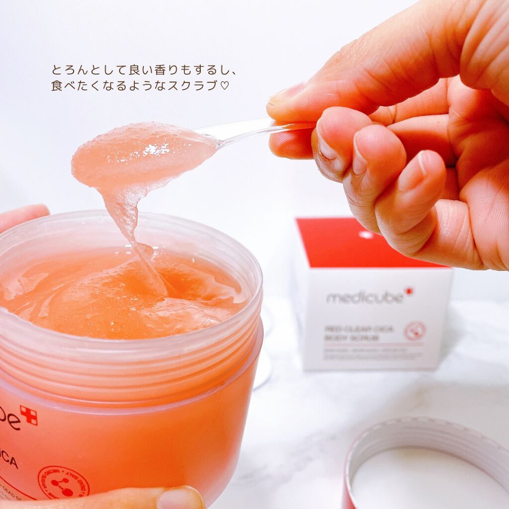 レッドシカボディスクラブ/MEDICUBE/ボディスクラブを使ったクチコミ(4枚目)