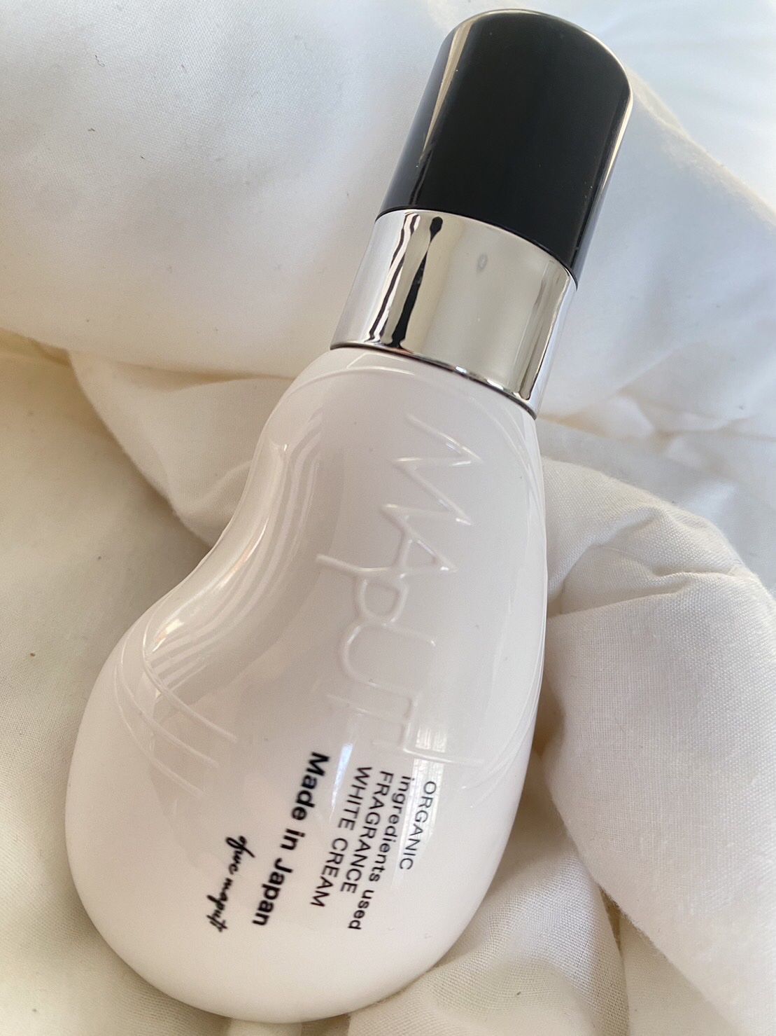 オーガニックフレグランスホワイトクリーム/MAPUTI/デリケートゾーンケアを使ったクチコミ（1枚目）