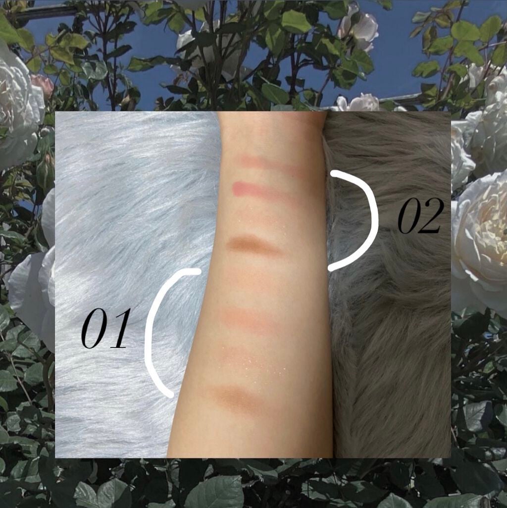 ベターザンアイズ/rom&nd/アイシャドウパレットを使ったクチコミ(2枚目)