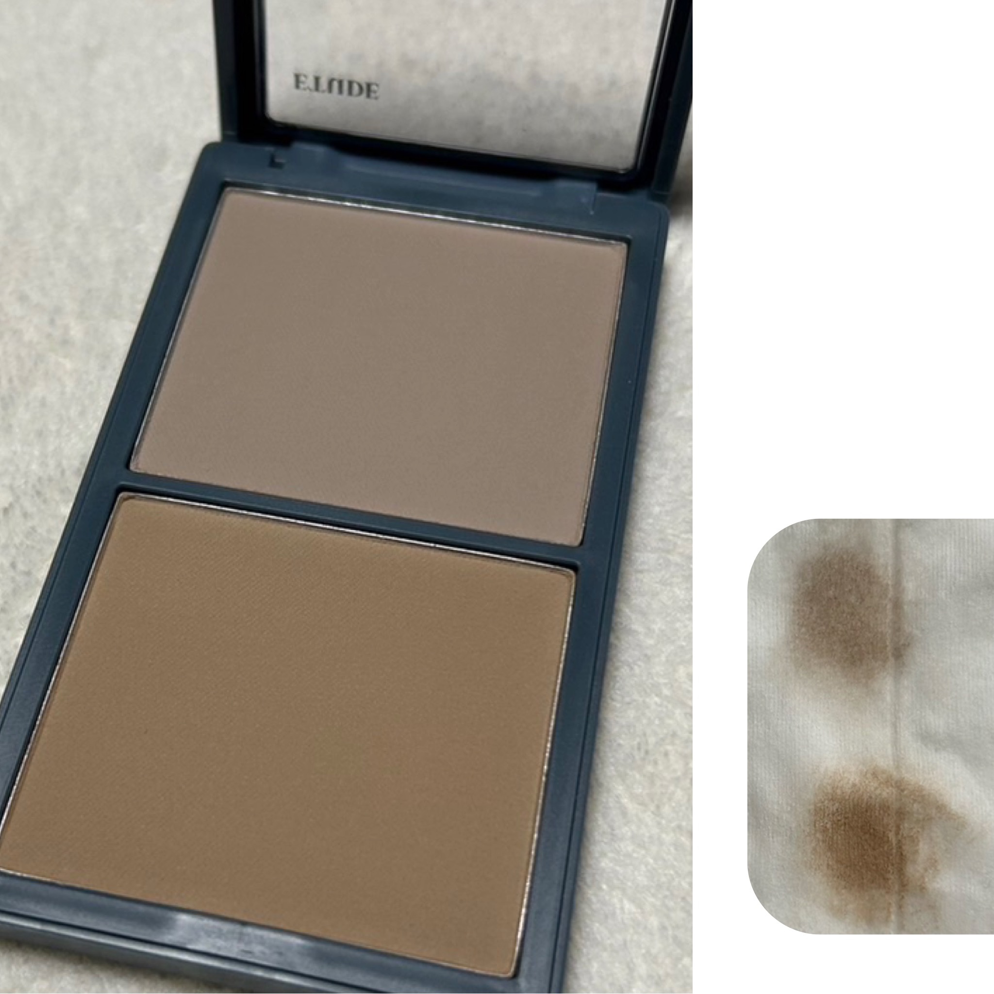 コントゥアパウダー/ETUDE/シェーディングを使ったクチコミ（2枚目）