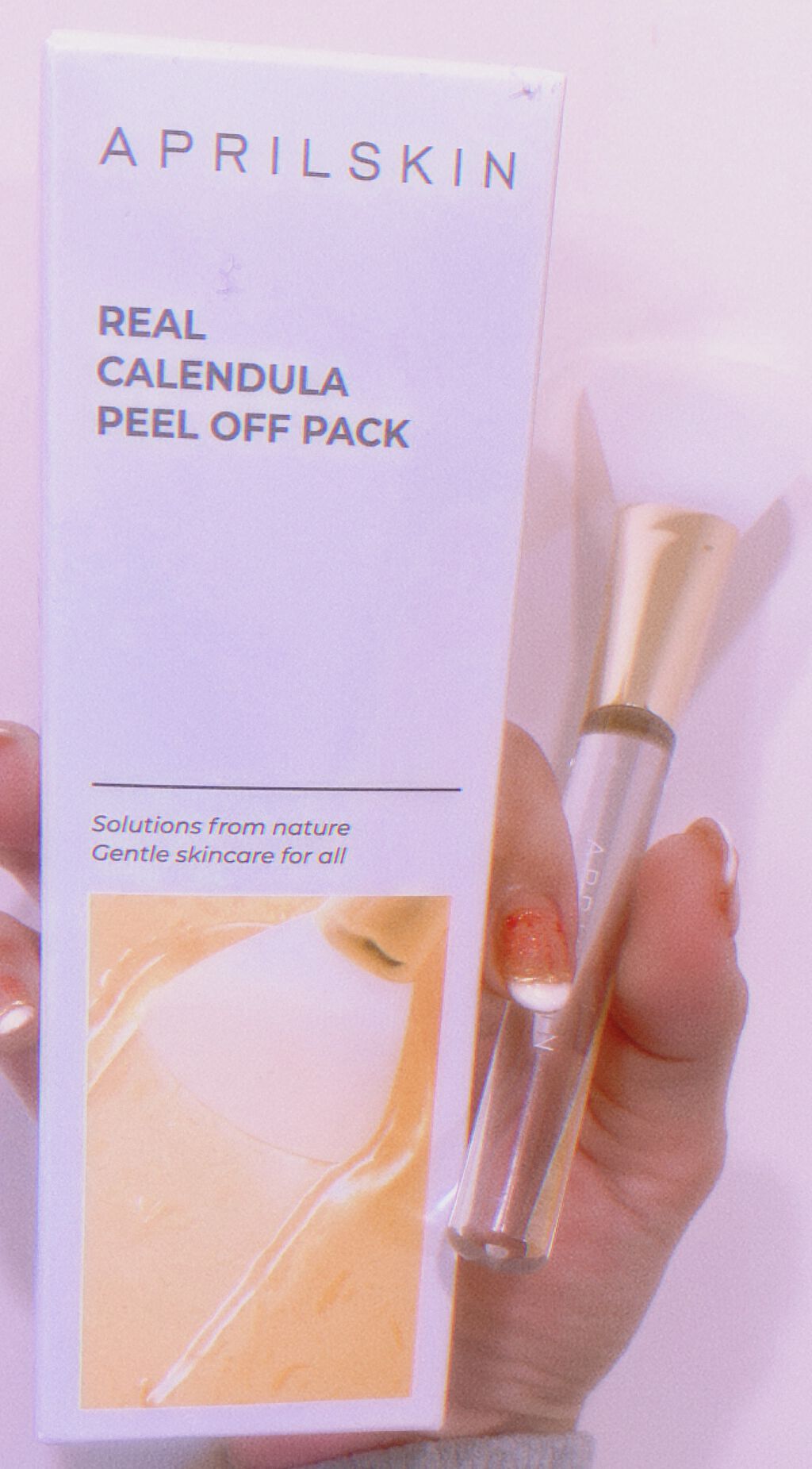 リアルカレンデュラピールオフパック/APRILSKIN/ピーリングを使ったクチコミ（1枚目）