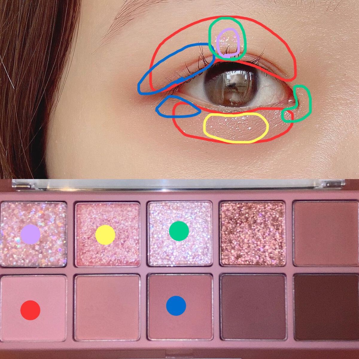 ベターザンパレット/rom&nd/アイシャドウパレットを使ったクチコミ(4枚目)