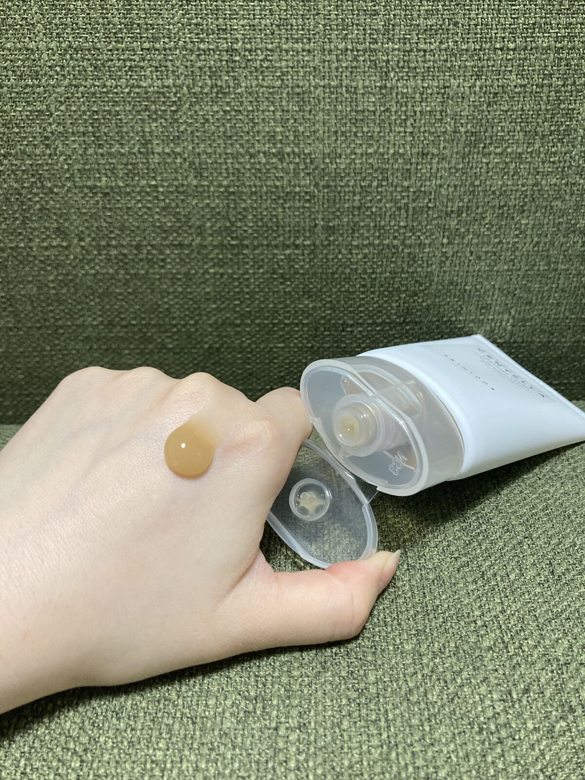 センテラ スージングクリーム/SKIN1004/フェイスクリームを使ったクチコミ（3枚目）