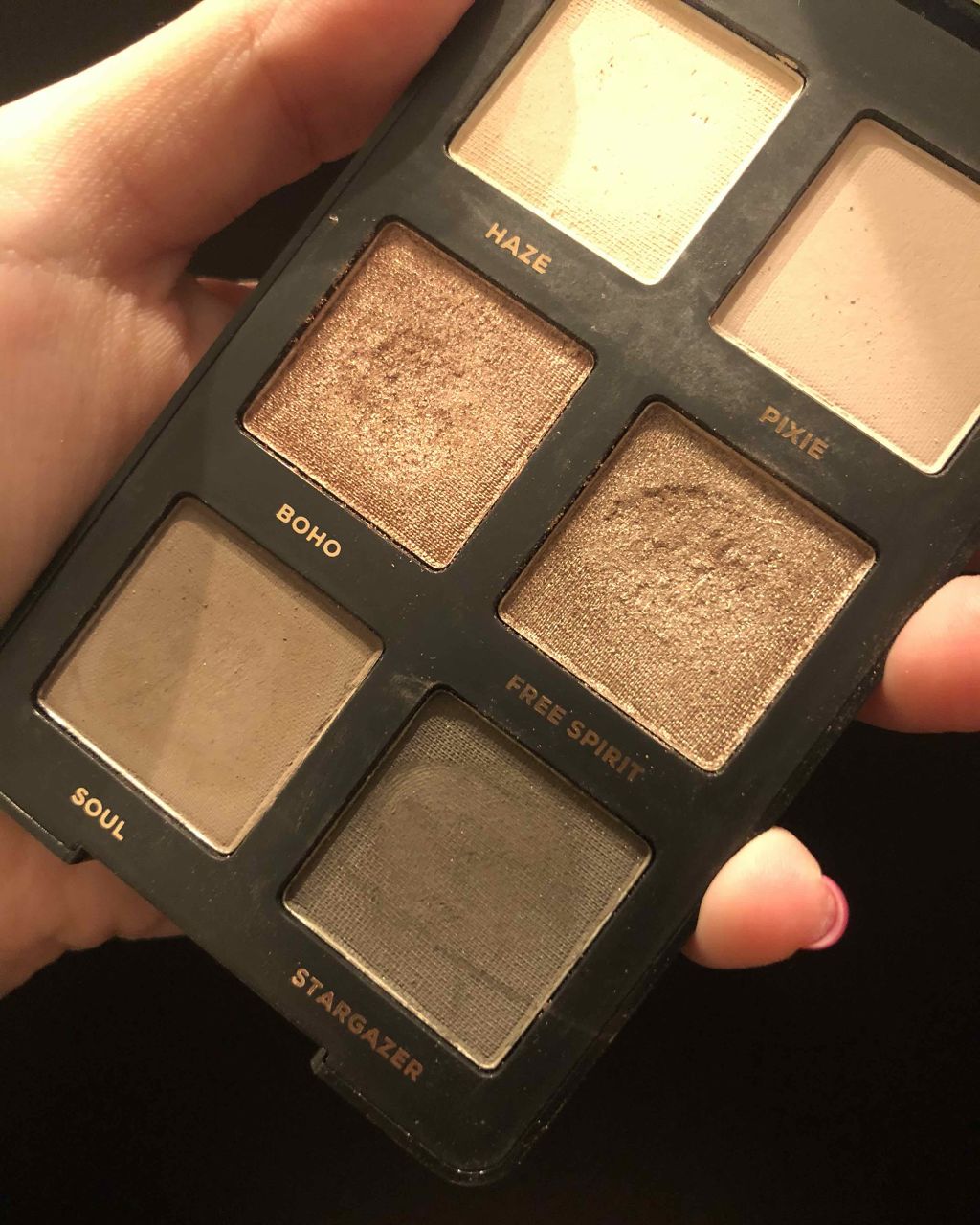 ジェン ヌード アイシャドウ パレット ローズ/bareMinerals/アイシャドウパレットを使ったクチコミ（2枚目）