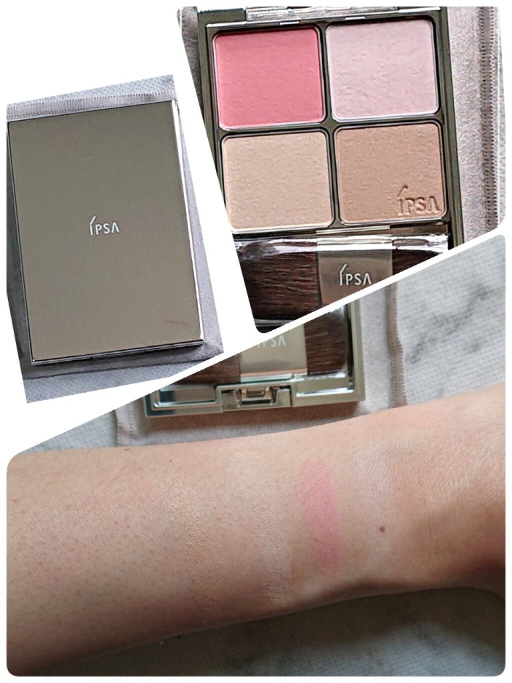 デザイニング フェイスカラーパレット/IPSA/プレストパウダーを使ったクチコミ(2枚目)