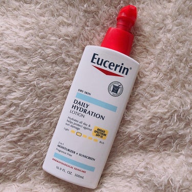 DAILY HYDRATION LOTION/Eucerin/ボディローションを使ったクチコミ（1枚目）