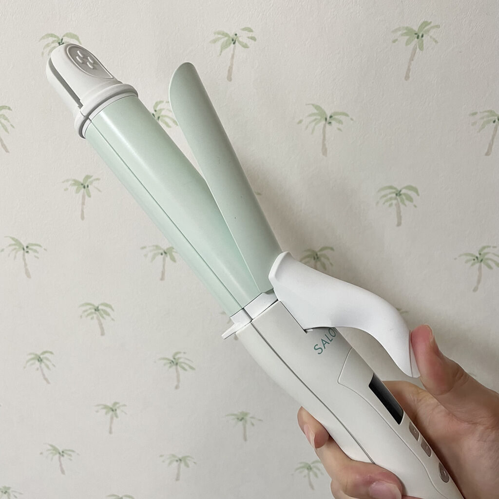 セラミックカール ヘアアイロン/SALONIA/カールアイロンを使ったクチコミ（2枚目）