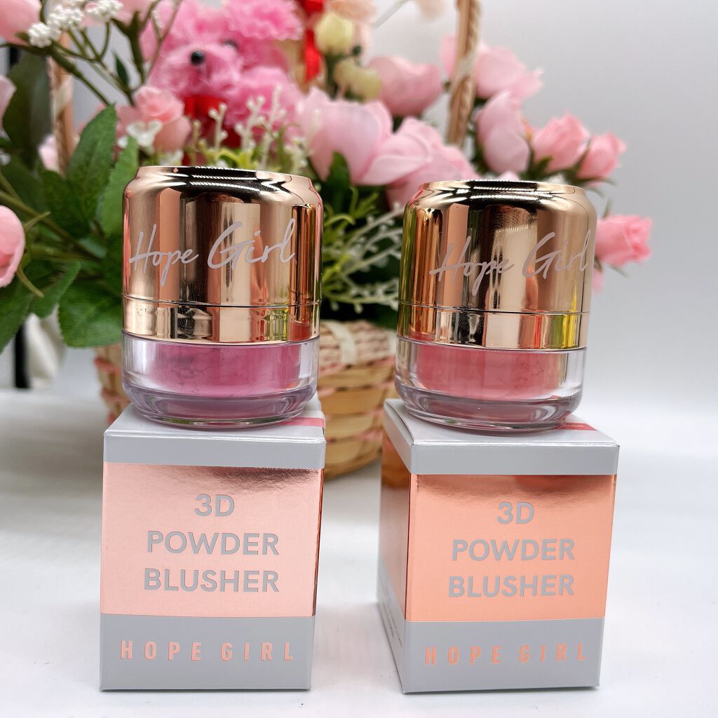 ホープガール3Dパウダーブラッシャー/Hope Girl/パウダーチークを使ったクチコミ(1枚目)