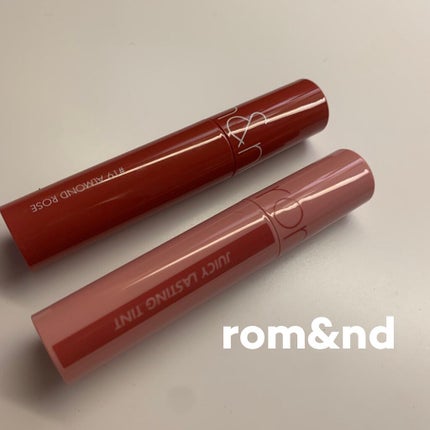 ジューシーラスティングティント/rom&nd/リップティントを使ったクチコミ(1枚目)