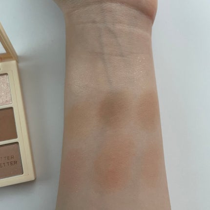 マイフェイブムードアイパレット 9カラー 04 アンバター(ANG BUTTER)/HOLIKA HOLIKA/アイシャドウパレットを使ったクチコミ(2枚目)