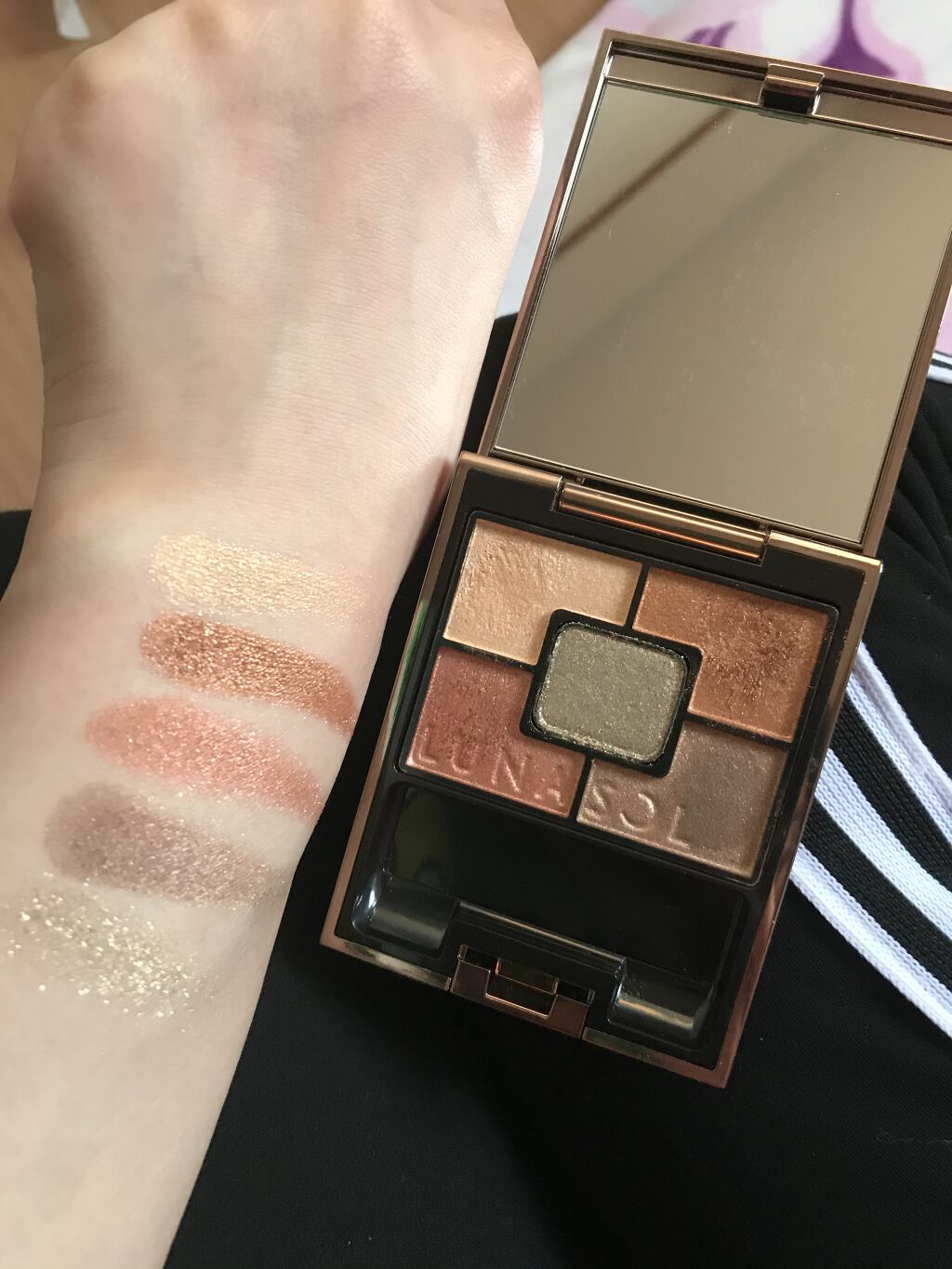 ジェミネイトアイズ/LUNASOL/アイシャドウパレットを使ったクチコミ（1枚目）