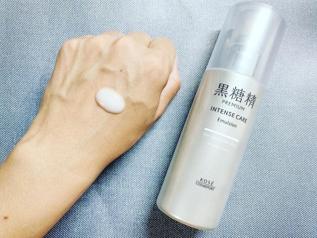 プレミアム インテンスケア エマルジョン/黒糖精/乳液を使ったクチコミ（3枚目）