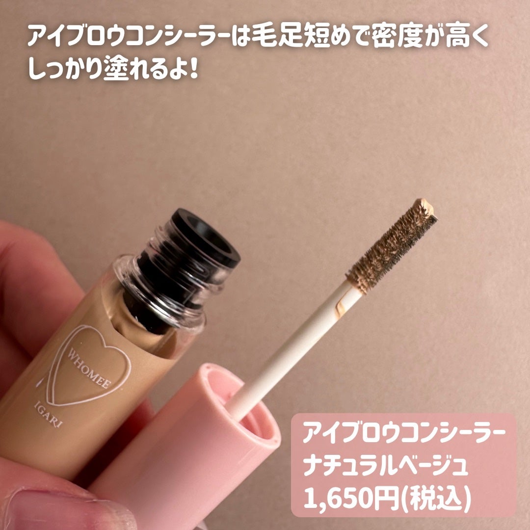 フーミー マルチアイブロウパウダー/WHOMEE/パウダーアイブロウを使ったクチコミ(3枚目)