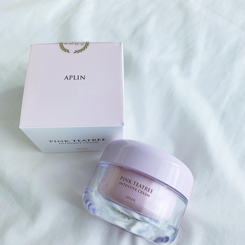 ピンクティーツリークリーム/APLIN/フェイスクリームを使ったクチコミ(7枚目)