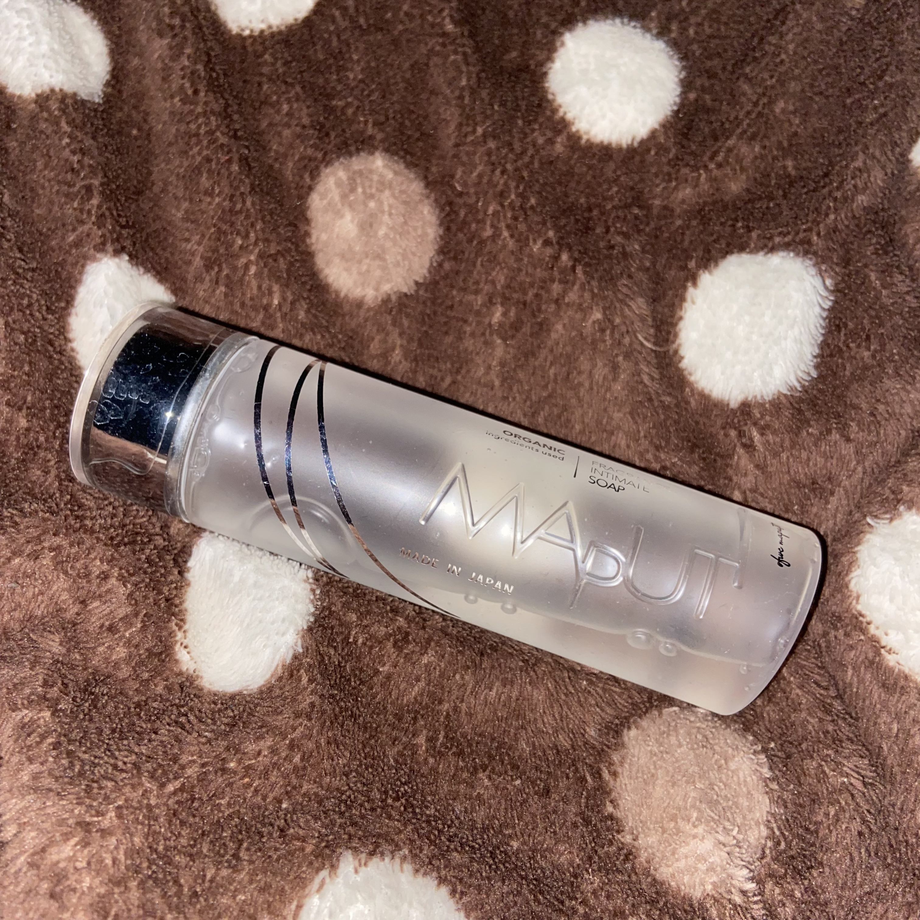 オーガニックフレグランスインティメイトソープ MAPUTI/MAPUTI/デリケートゾーンケアを使ったクチコミ（1枚目）