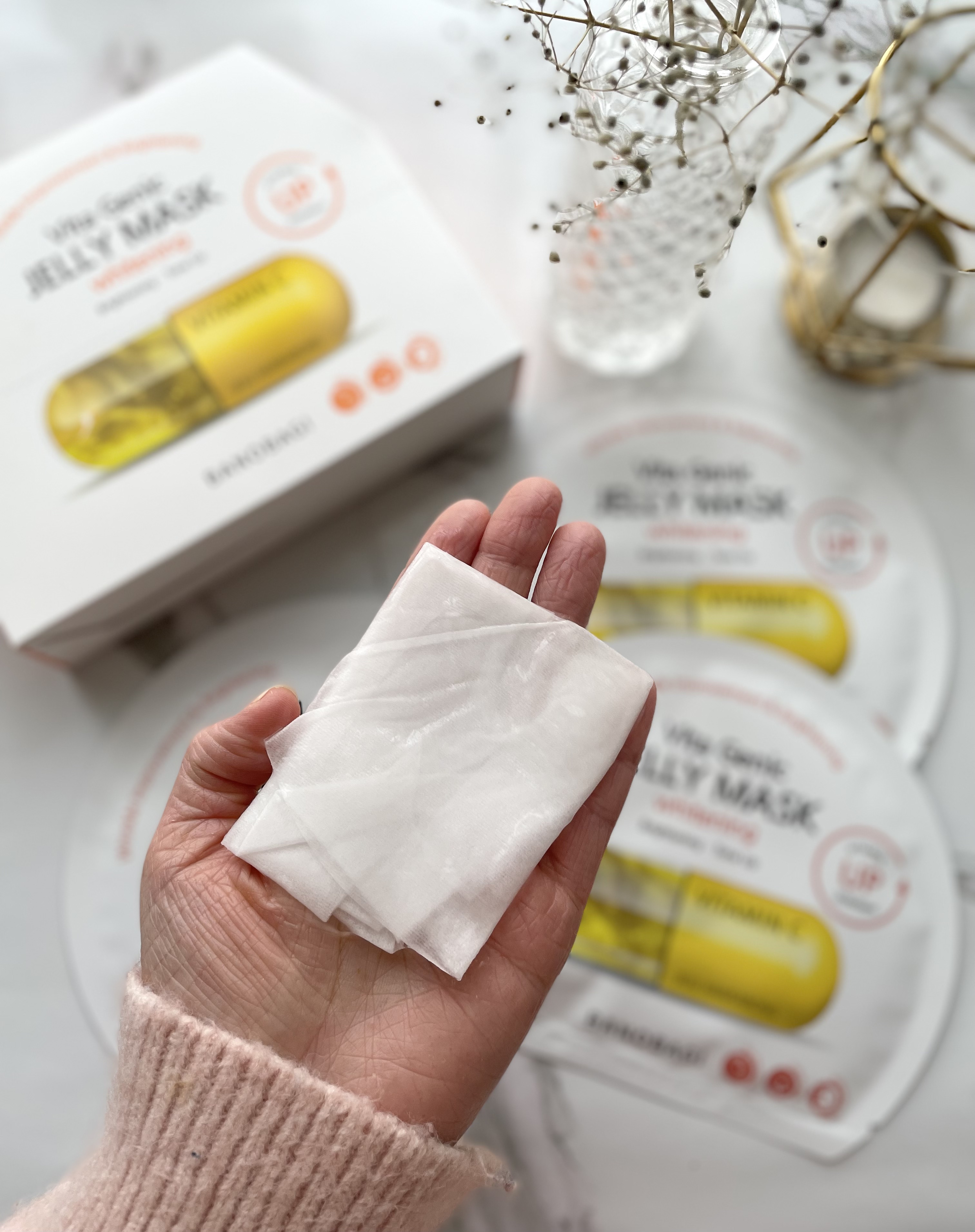 ビタ ジェニックゼリーマスク/BANOBAGI/シートマスク・パックを使ったクチコミ（3枚目）