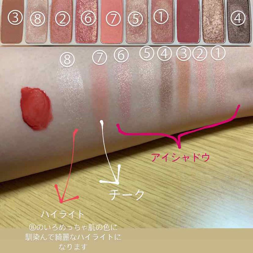 プレイカラー アイシャドウ/ETUDE/アイシャドウパレットを使ったクチコミ（2枚目）