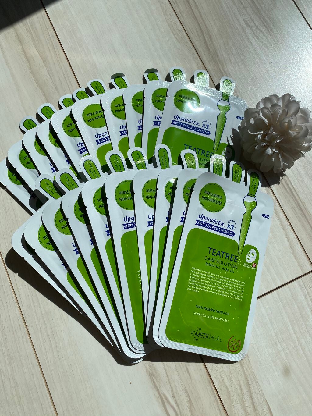 ティーツリーケアソリューション アンプルマスクJEX/MEDIHEAL/シートマスク・パックを使ったクチコミ(2枚目)