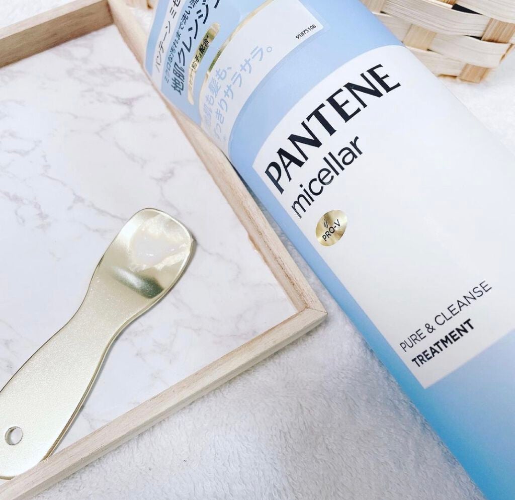 PRO-V ミセラー ピュア&クレンズ ノンシリコンシャンプー/トリートメント/パンテーン/市販シャンプーを使ったクチコミ(3枚目)