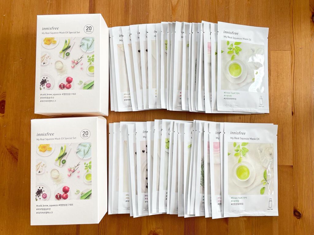マイリアル スクイーズ マスクシート CC/innisfree/シートマスク・パックを使ったクチコミ（1枚目）