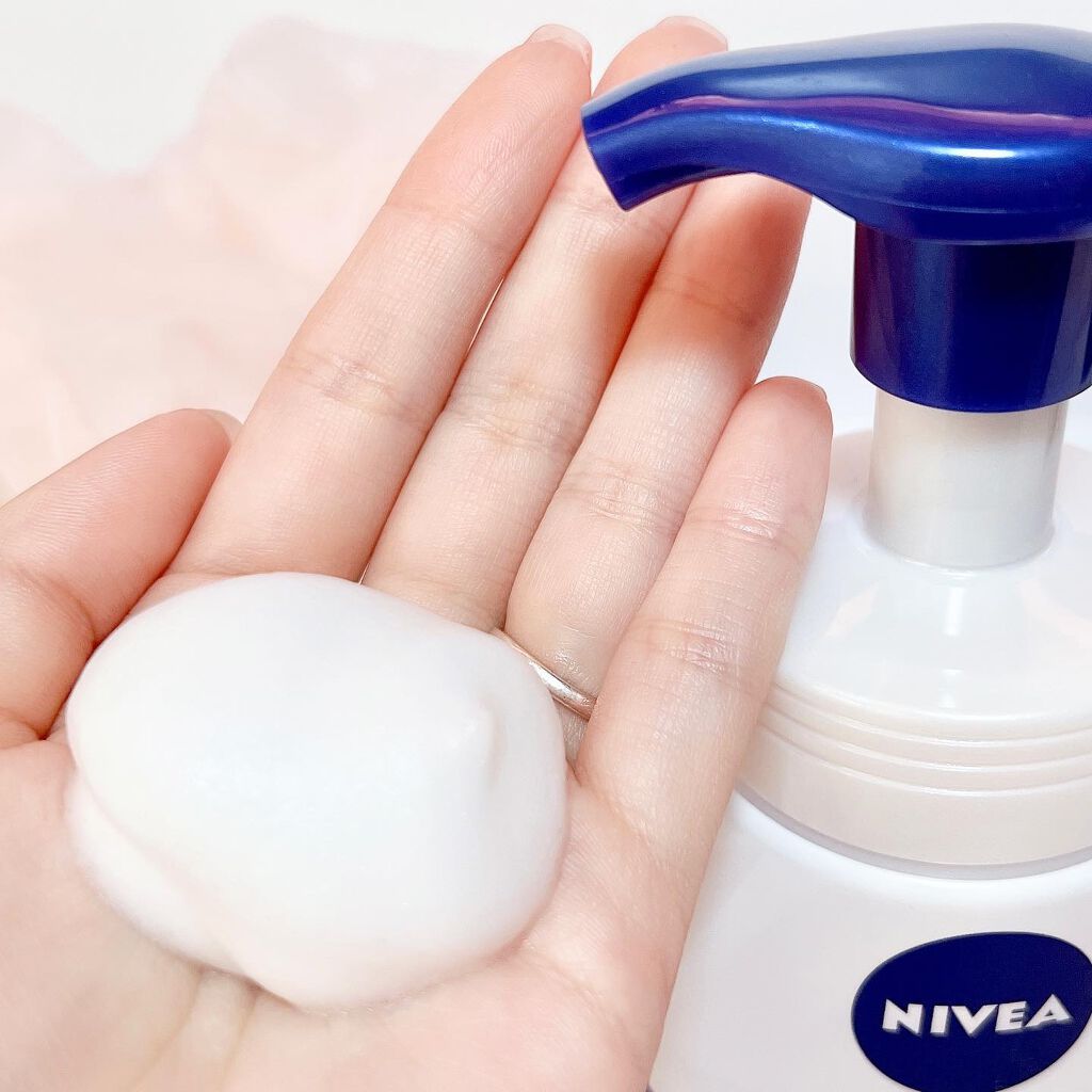 ニベア クリアビューティー弱酸性泡洗顔 もっちり美肌/ニベア/泡洗顔を使ったクチコミ(3枚目)