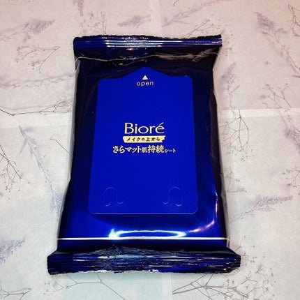 ビオレ メイク持続シート さらマット肌/ビオレ/フェイスシートを使ったクチコミ(3枚目)