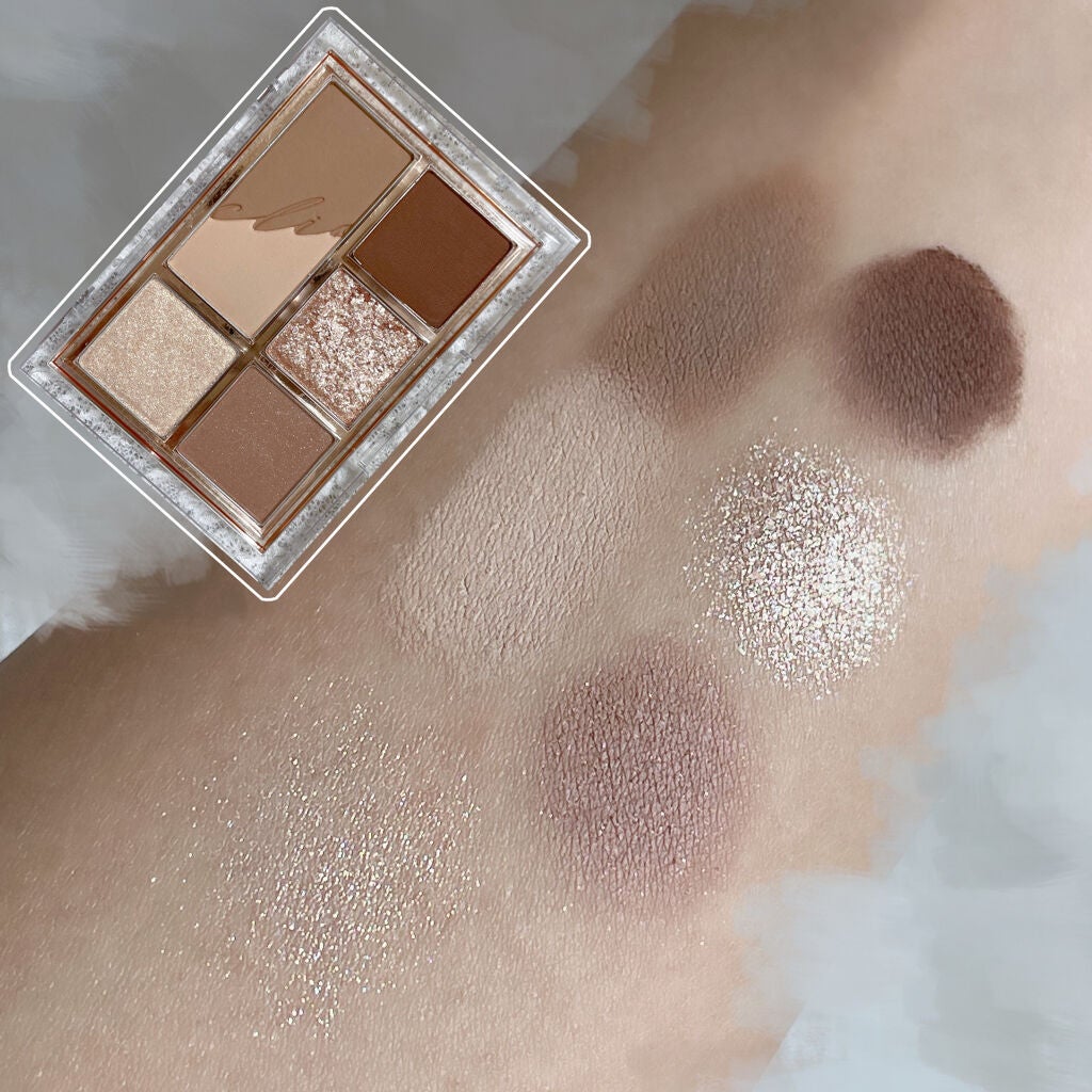 プロ アイパレット ミニ/CLIO/アイシャドウパレットを使ったクチコミ(5枚目)